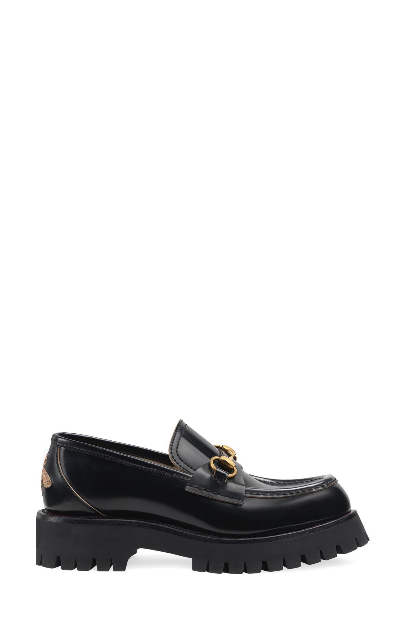 Gucci Harald Horsebit Platform Loafer, Alternate, color, 