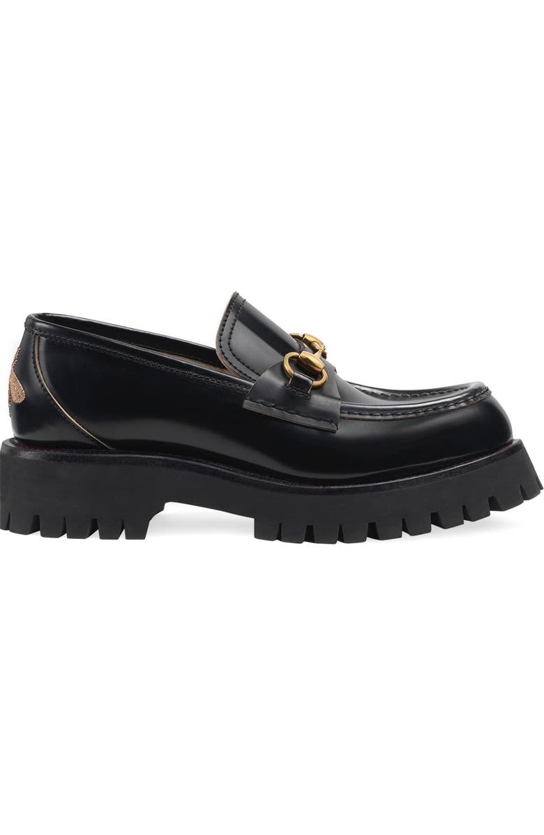 Gucci Harald Horsebit Platform Loafer, Alternate, color,