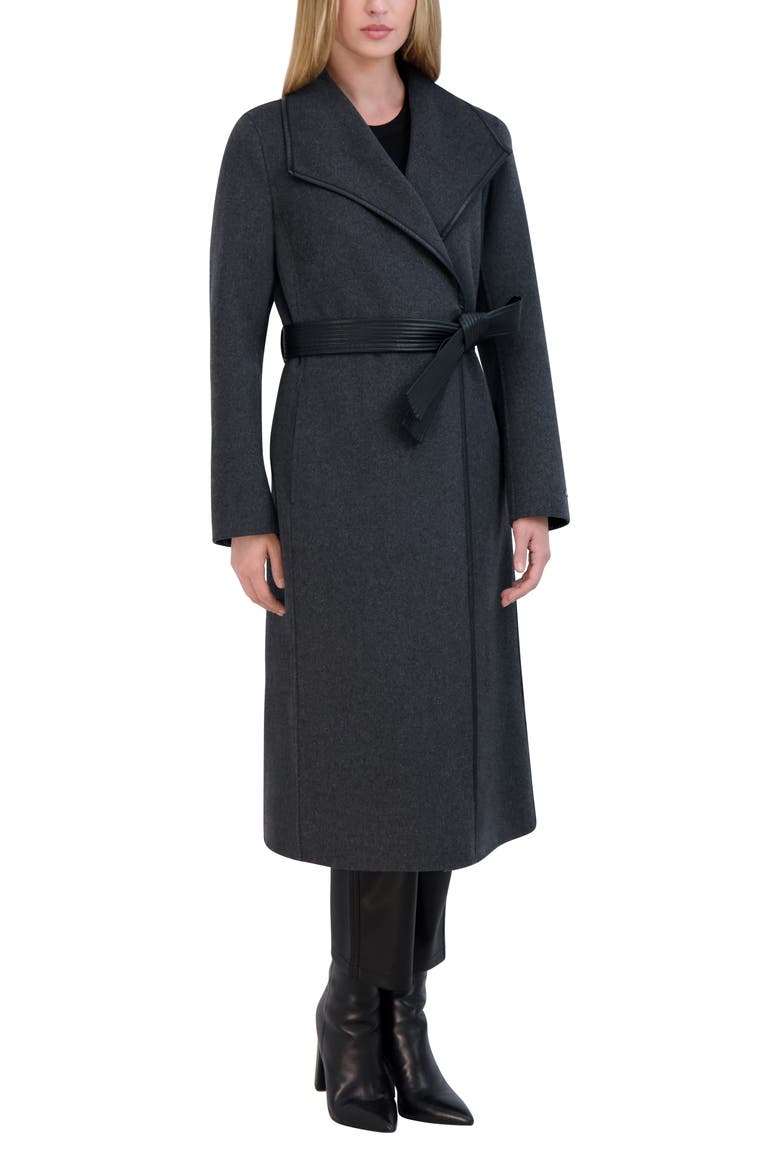 Juliette Wool Blend Coat, Alternate, color, CHARCOAL