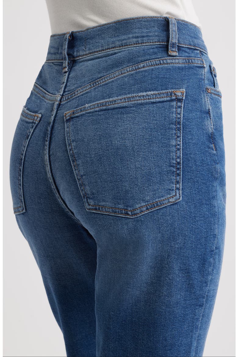ASE High Waist Straight Leg Jeans, Alternate, color, WESTWOOD