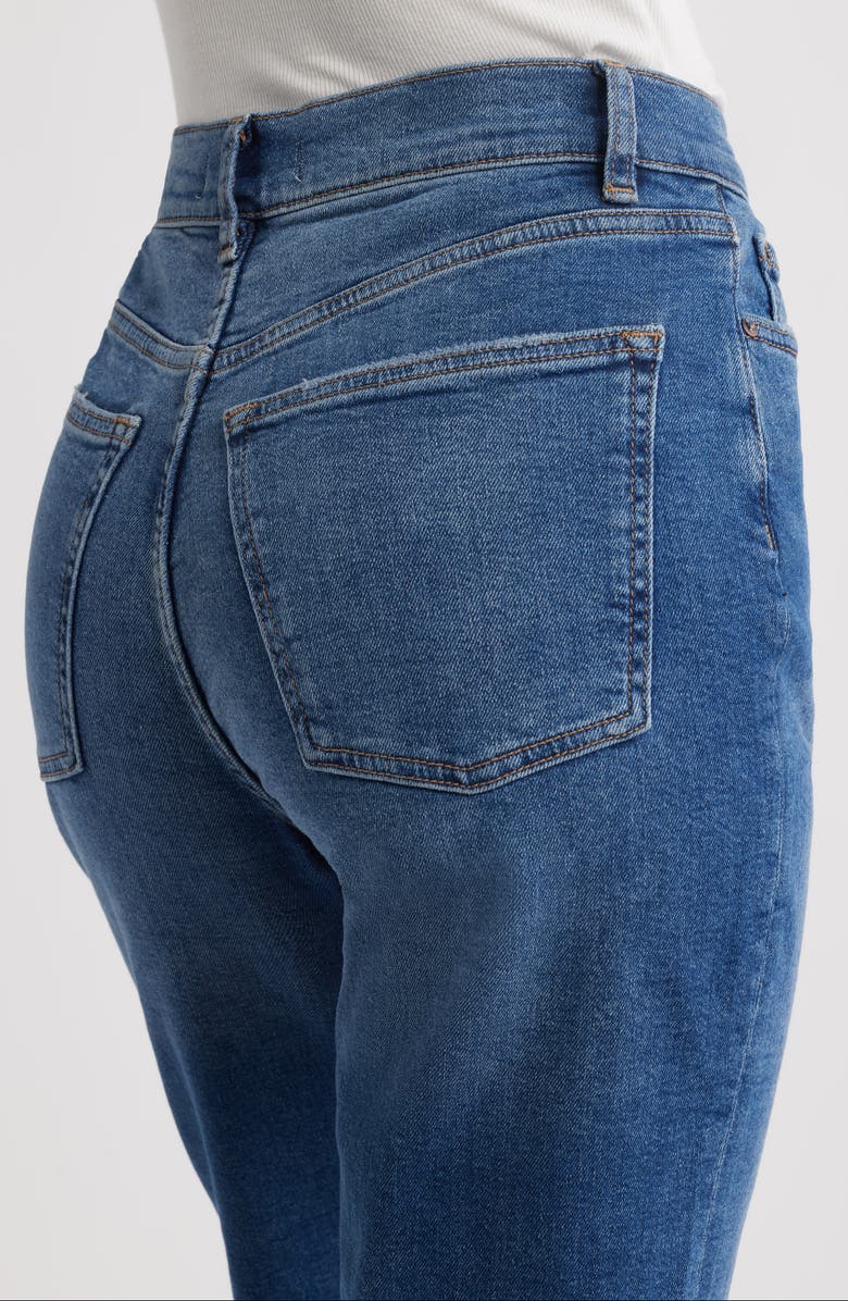 WARP+WEFT ASE High Waist Straight Leg Jeans, Alternate, color, Westwood