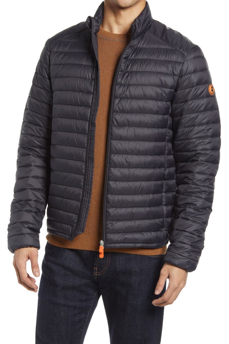 Alexander Water Repellent Puffer Jacket, Main, color, BLACK