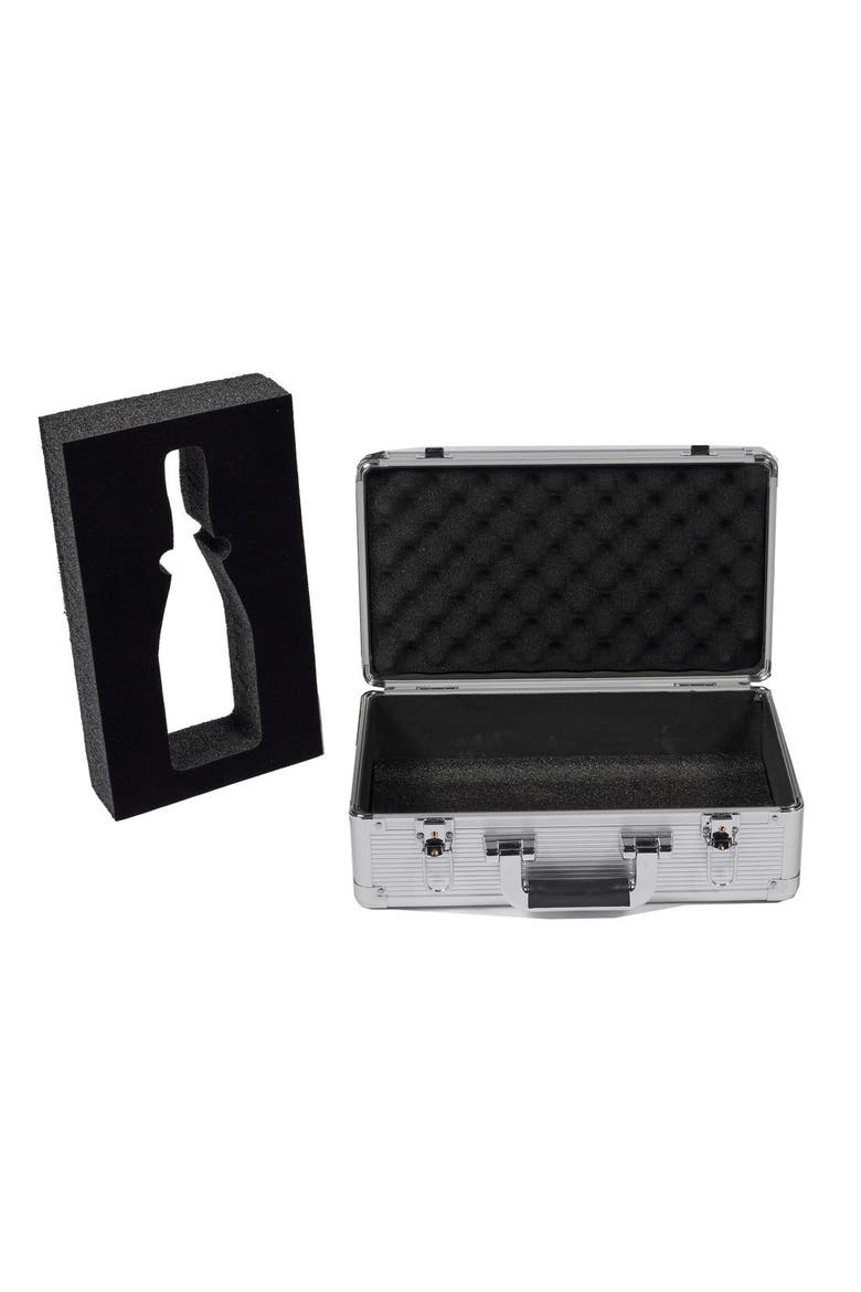 VinBottle - Champagne Bottle Case, Alternate, color, Silver