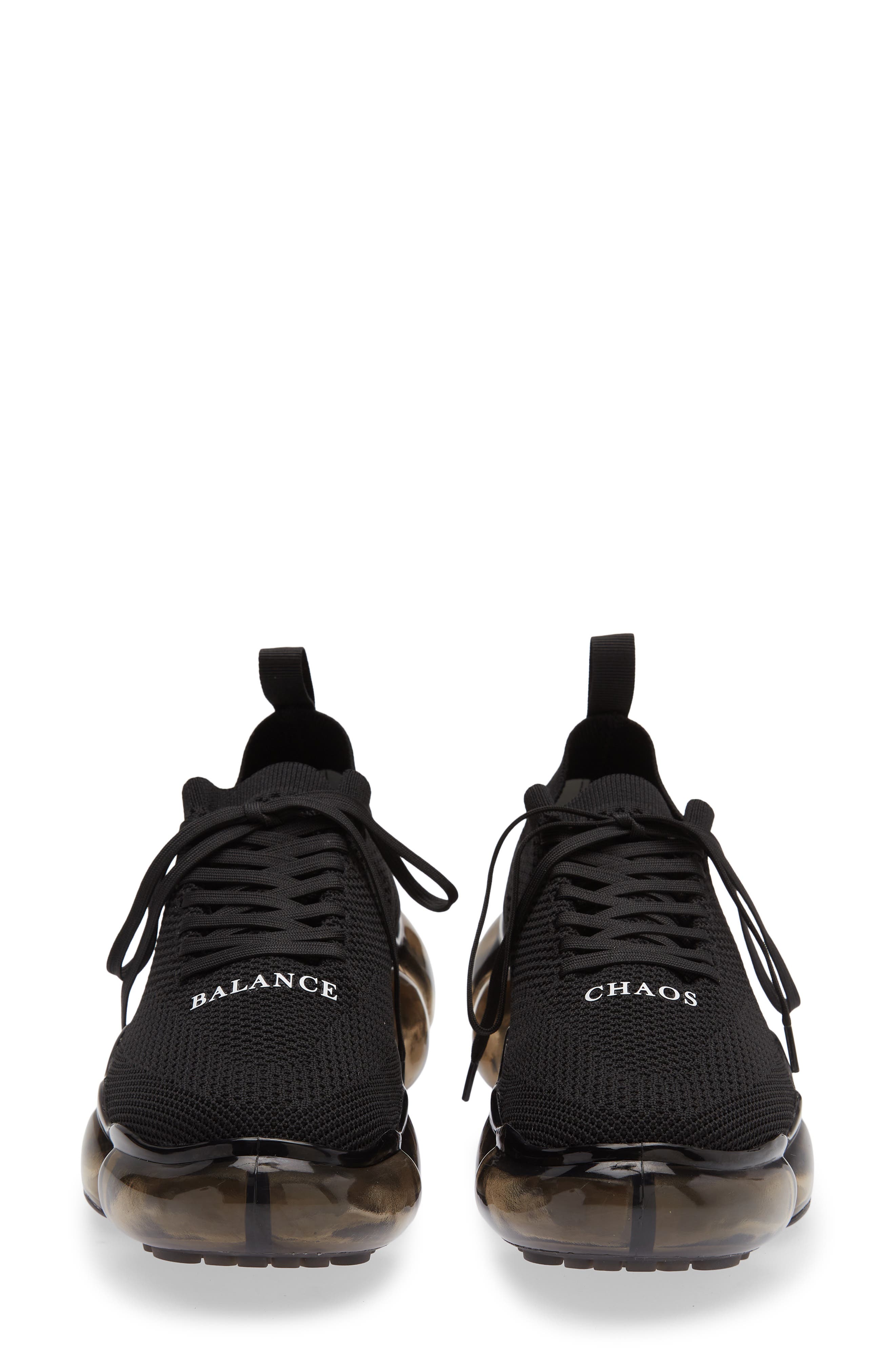 Undercover Knit Sneaker, Alternate, color, Black