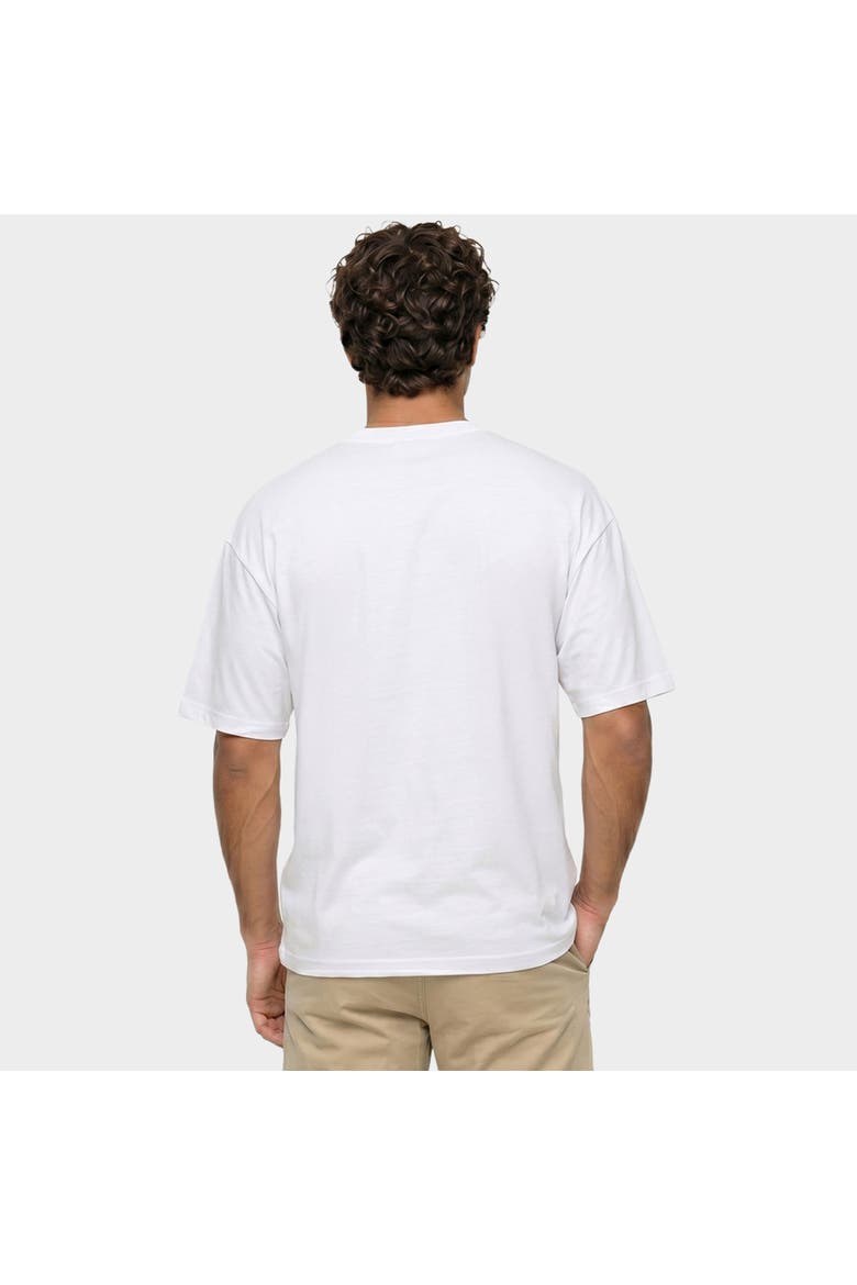 Just Waiting For Halloween Skeleton Garment Dyed T-Shirt, Alternate, color, White