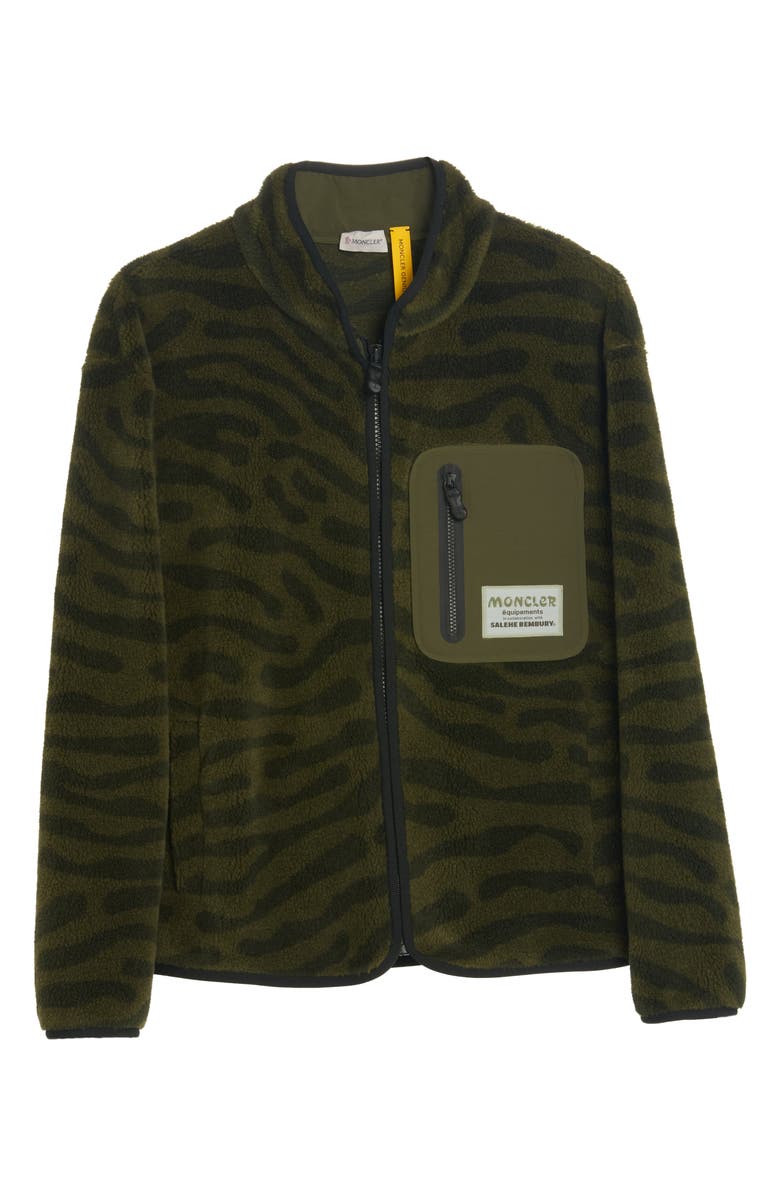 Moncler Genius x Salehe Bembury Zip Fleece Jacket, Alternate, color, 