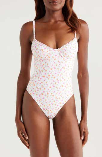 Kulani Kinis Double Ruffle Underwire One-Piece