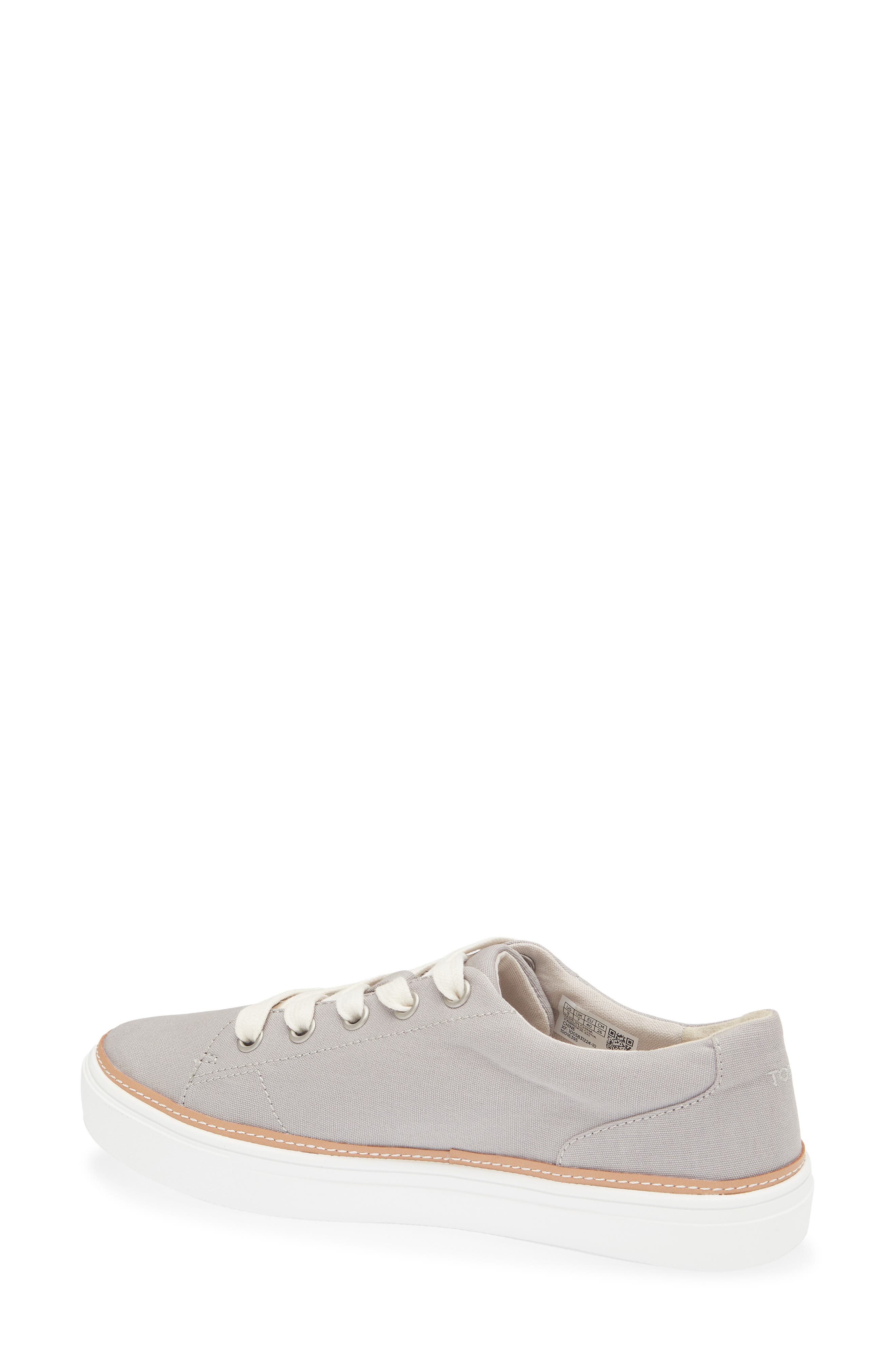 Alex Canvas Court Sneaker, Alternate, color, GREY