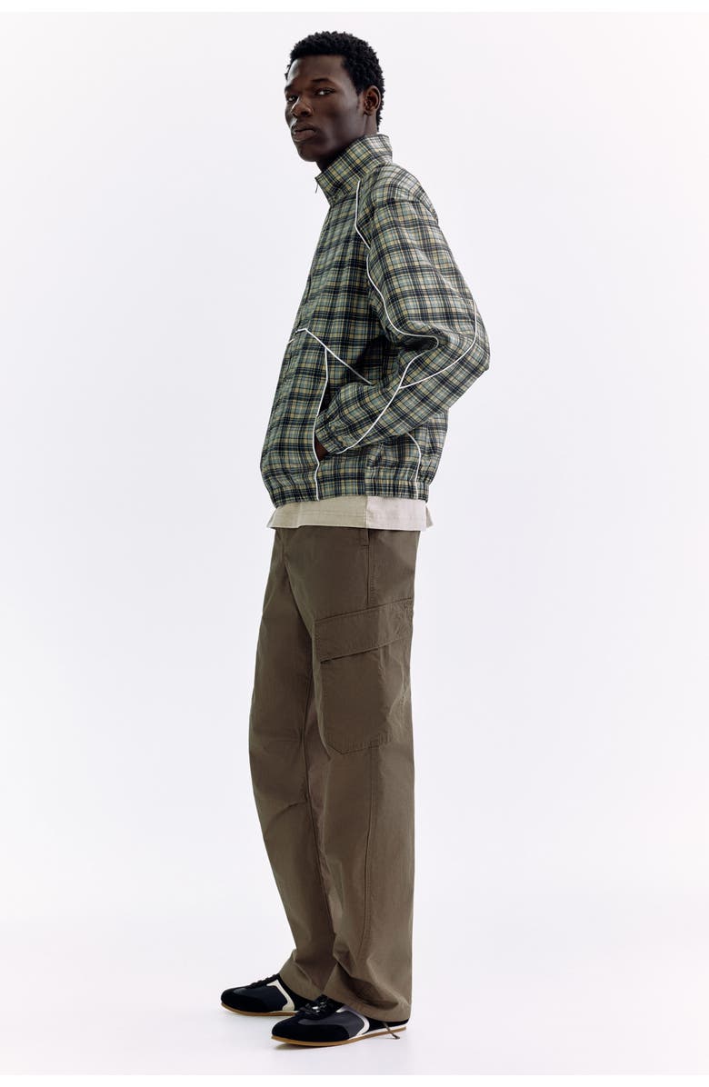 H&M Regular Fit Cargo Trousers, Alternate, color, Taupe