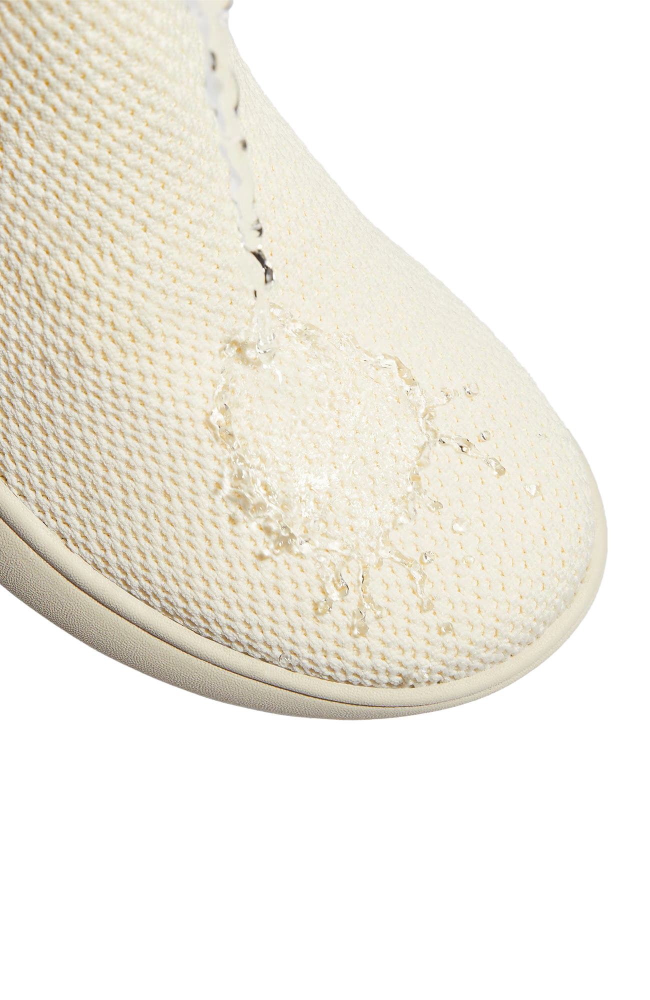 Round-Toe Slip-On Sneaker Boots, Alternate, color, Cream Jagged
