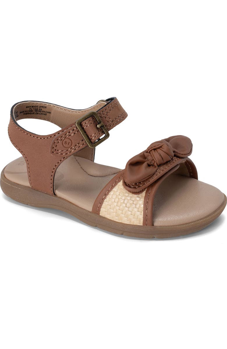 Stride Rite Kids' Whitney Sandal, Main, color, Raffia