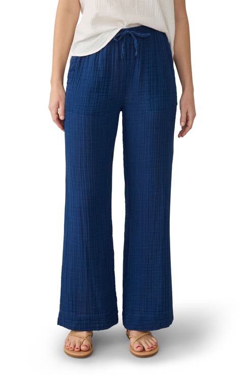 Dune Organic Cotton Wide Leg Pants
