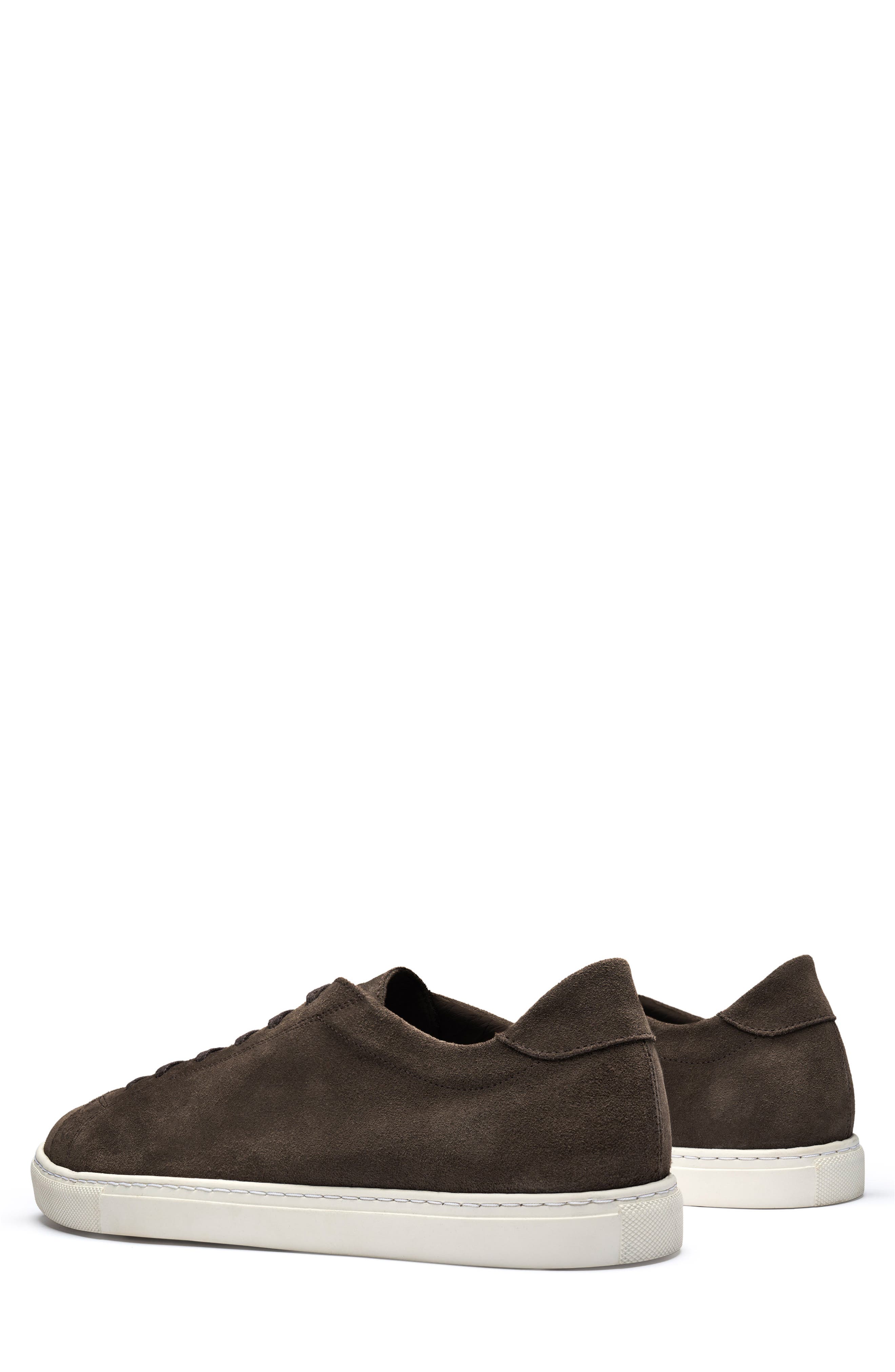 The Sneaker 02, Alternate, color, NOUGAT SUEDE