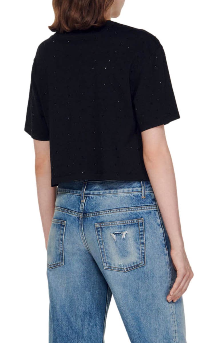 SANDRO Cubisme T-Shirt, Alternate, color,