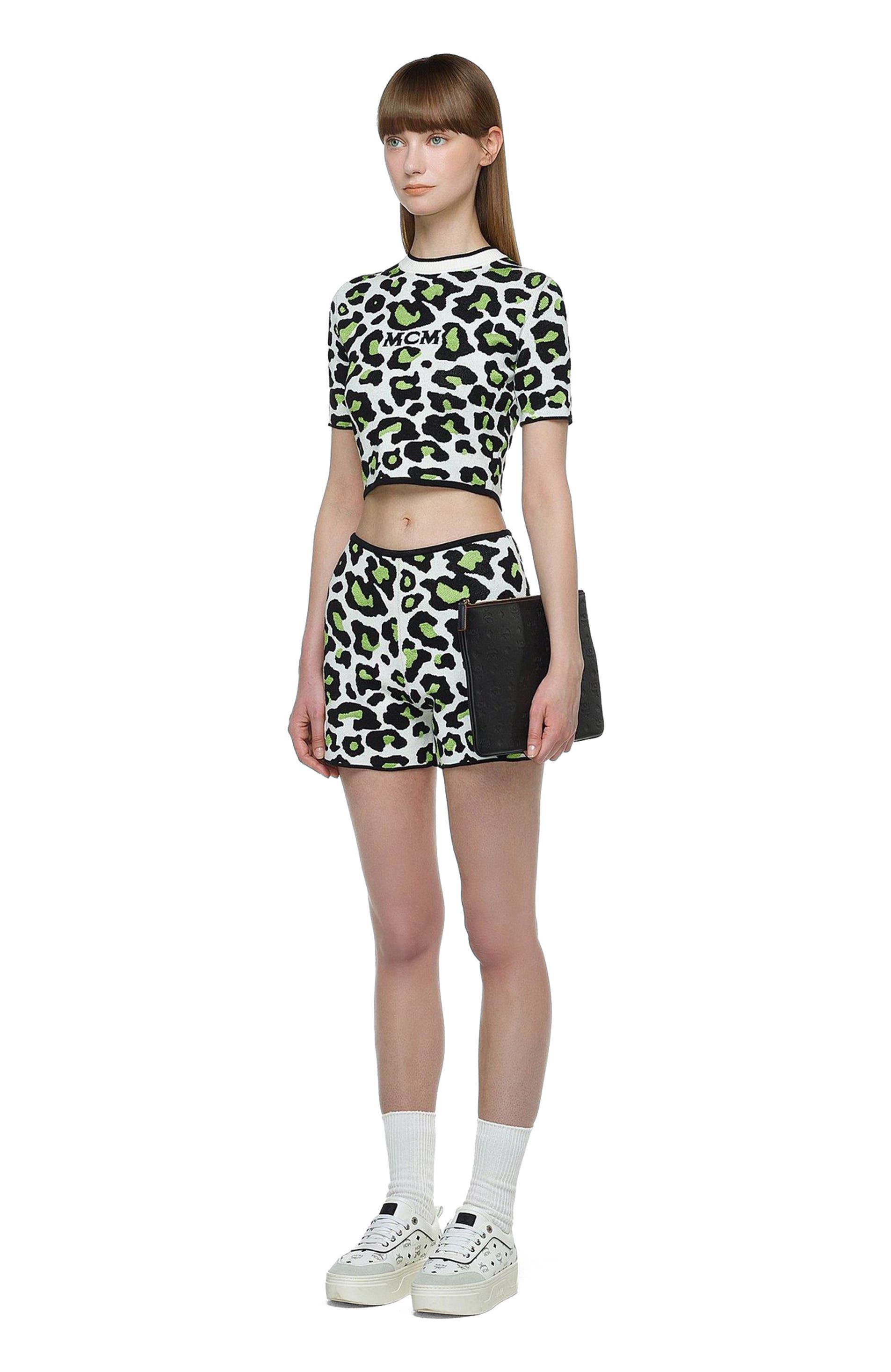 MCM Aren Crossbody Pouch in Monogram Leather, Main, color, 