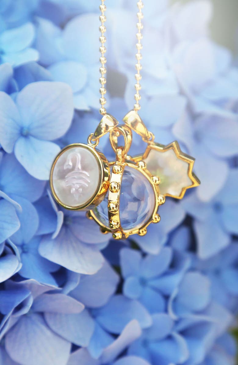 ASHA Zodiac Mother-of-Pearl Charm, Alternate, color,