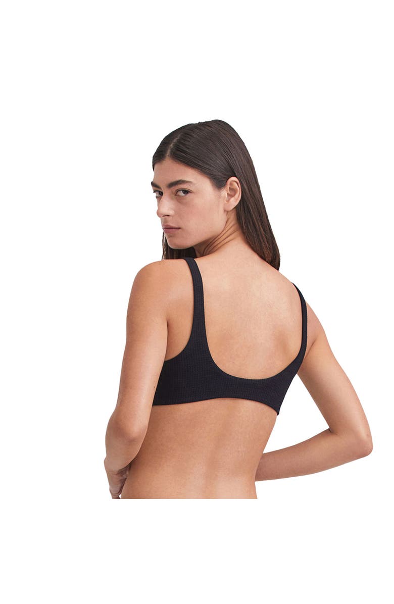 Au Naturel by Gottex Solid Reversible V-Neck Bikini Swim Top, Alternate, color, 
