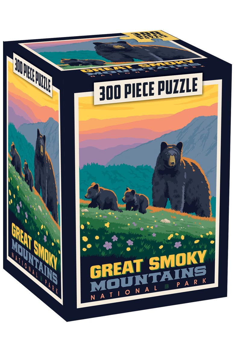 Great Smoky Mountains 300pc Puzzle, Main, color, Multicolor