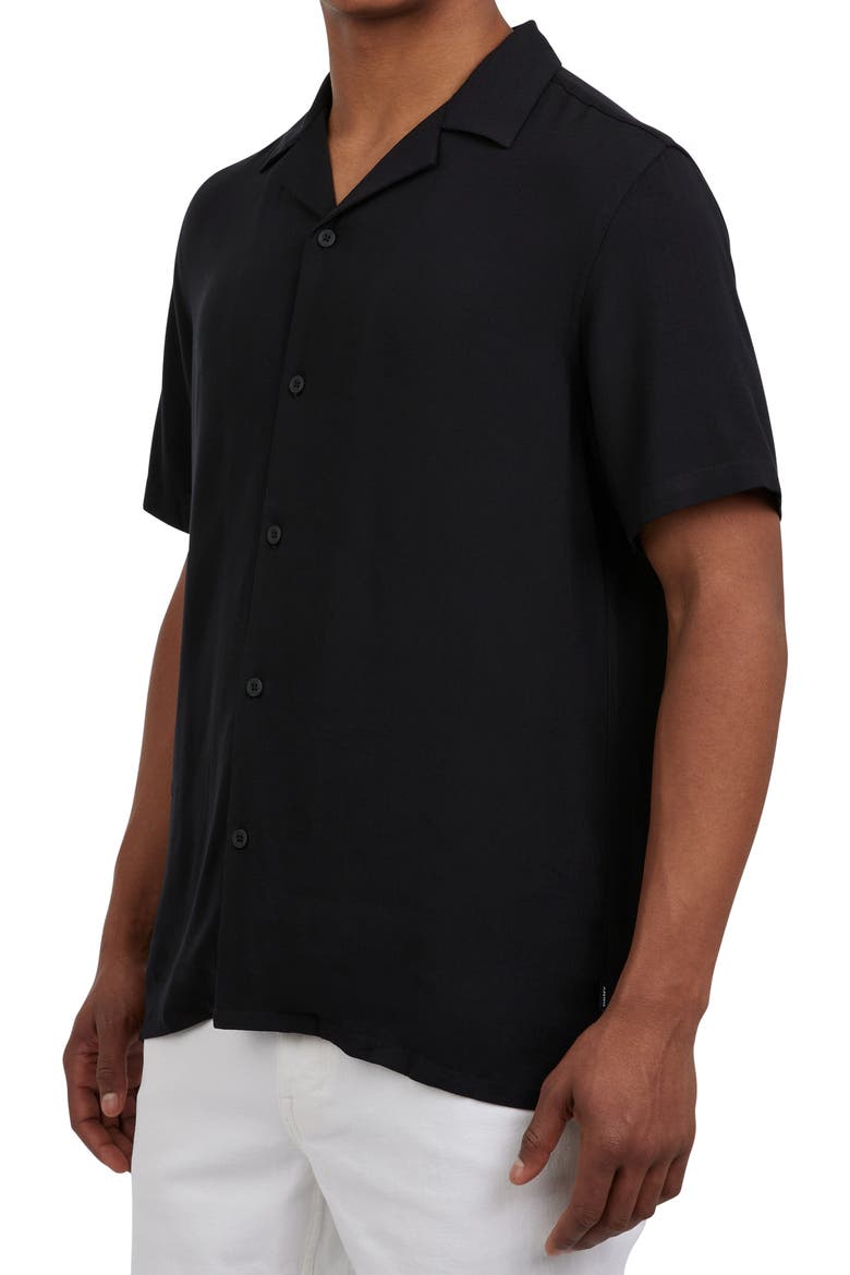 Mitch Camp Shirt, Alternate, color, BLACK