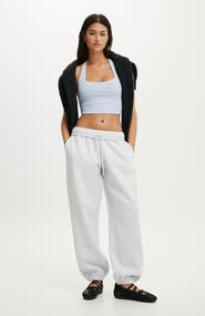 COTTON ON BODY Women's Active Plush Boyfriend Jogger