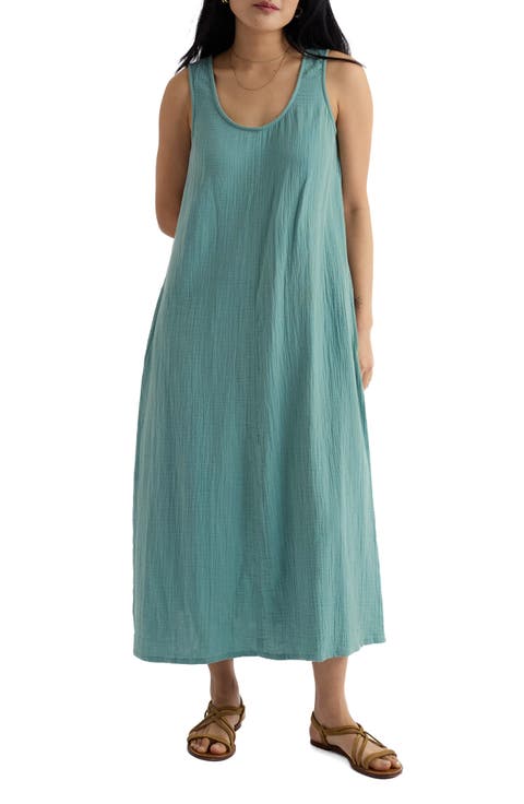 Helleborne Sleeveless Organic Cotton Dress