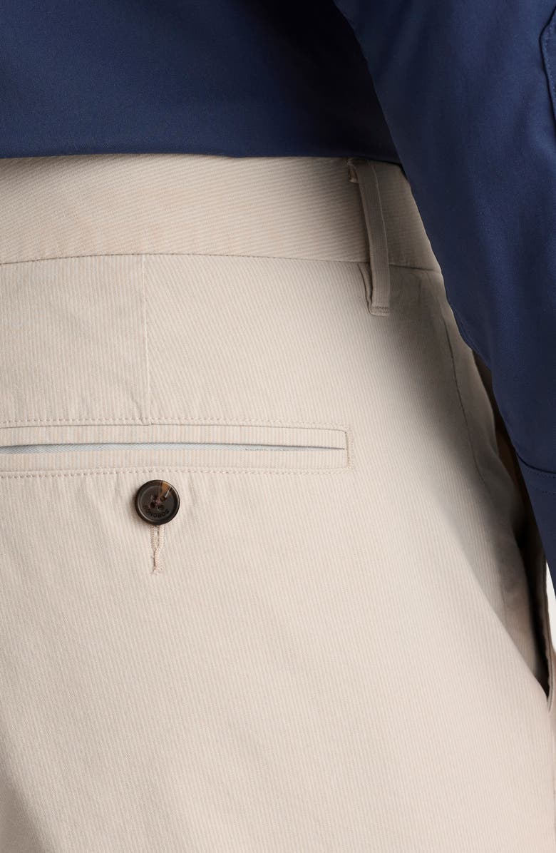 Bonobos Warrior Slim Fit Dress Pants, Alternate, color, Friday Khaki Fine Stripe