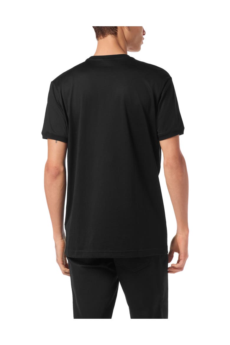 T-Shirt Round Neck Ss Men, Alternate, color, black