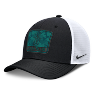 Nike Men's Nike Black/White Seattle Mariners Camo Rise Trucker Dri-FIT Adjustable Hat