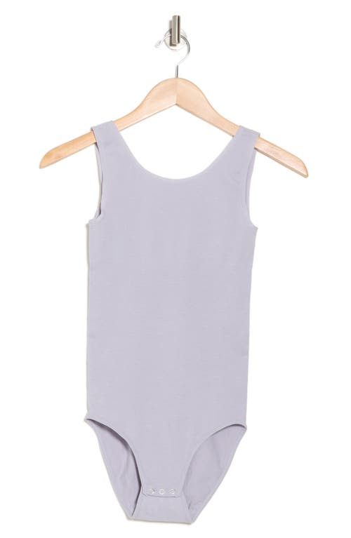Yummie Scoop Neck Bodysuit In Dapple Grey