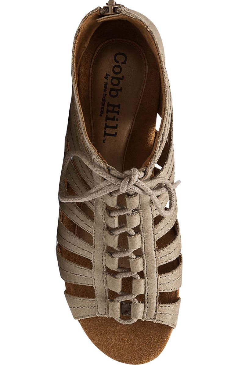 Rockport Cobb Hill 'Gabby' Lace-Up Sandal, Alternate, color,