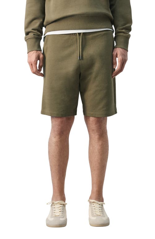 Mango Cotton Drawstring Shorts In Green