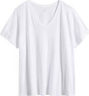 Eileen Fisher Easy V-Neck Organic Cotton T-Shirt