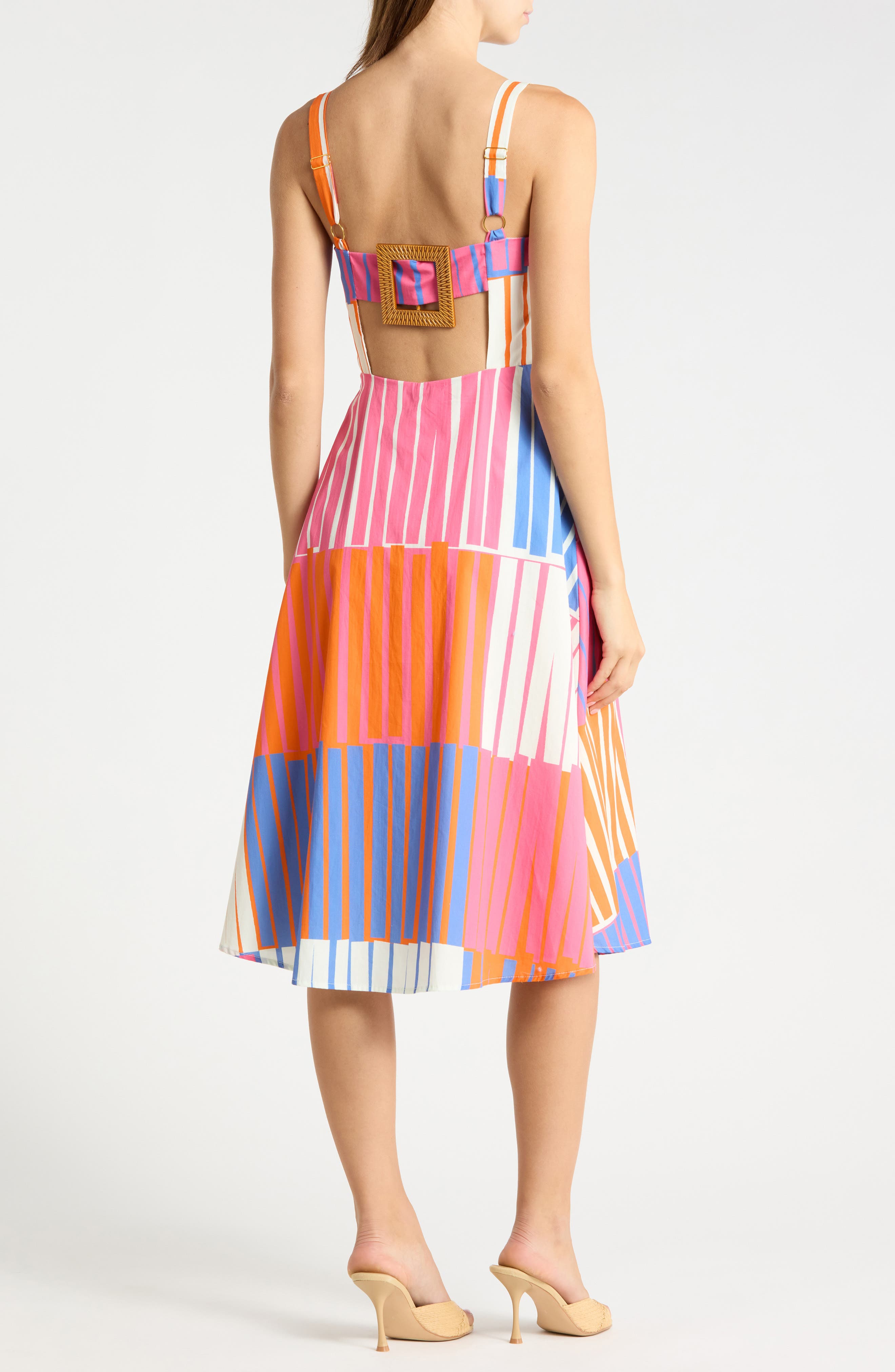 Hutch Tristan Colorblock Stripe Cotton Sundress (Women) | Nordstromrack