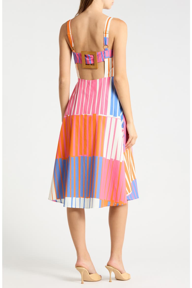 Tristan Colorblock Stripe Cotton Sundress, Alternate, color, MULTI PLAYFUL STRIPES