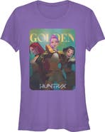 KPop Demon Hunters Junior's KPop Demon Hunters Huntrix Golden Photocard  Graphic T-Shirt