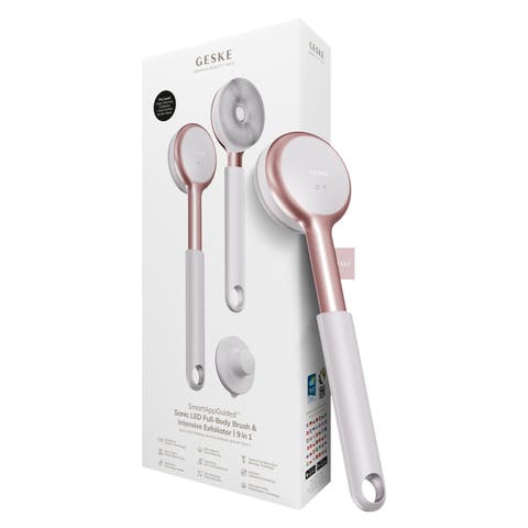SmartAppGuided Sonic LED Full-Body Brush & Intensive Exfoliator | 9 in 1