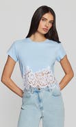Generation Love Paige Rib Lace Combo Top
