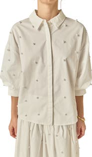 English Factory Pearly Shirt