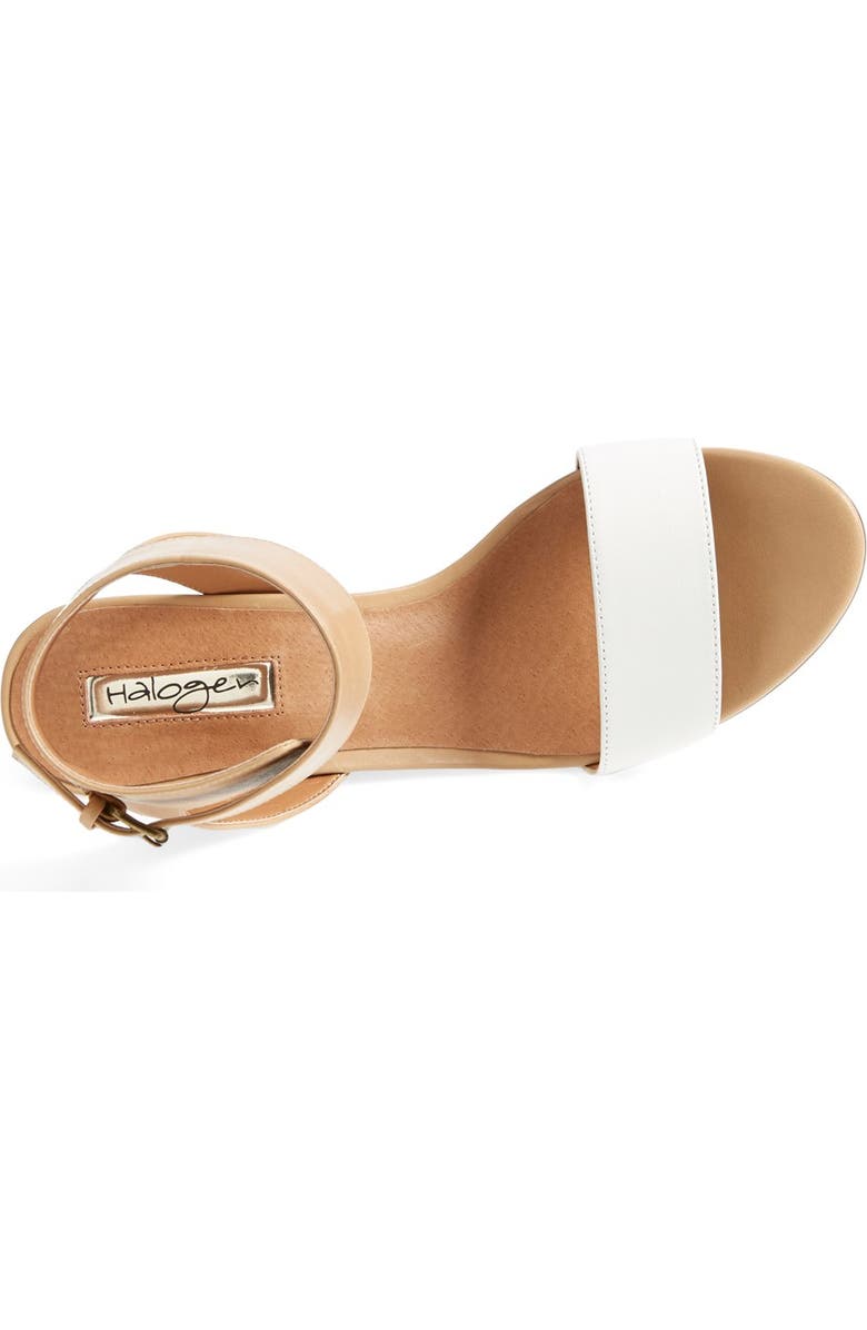 Halogen<sup>®</sup> HALOGEN HOLLY LOW WEDGE SANDAL, Alternate, color,