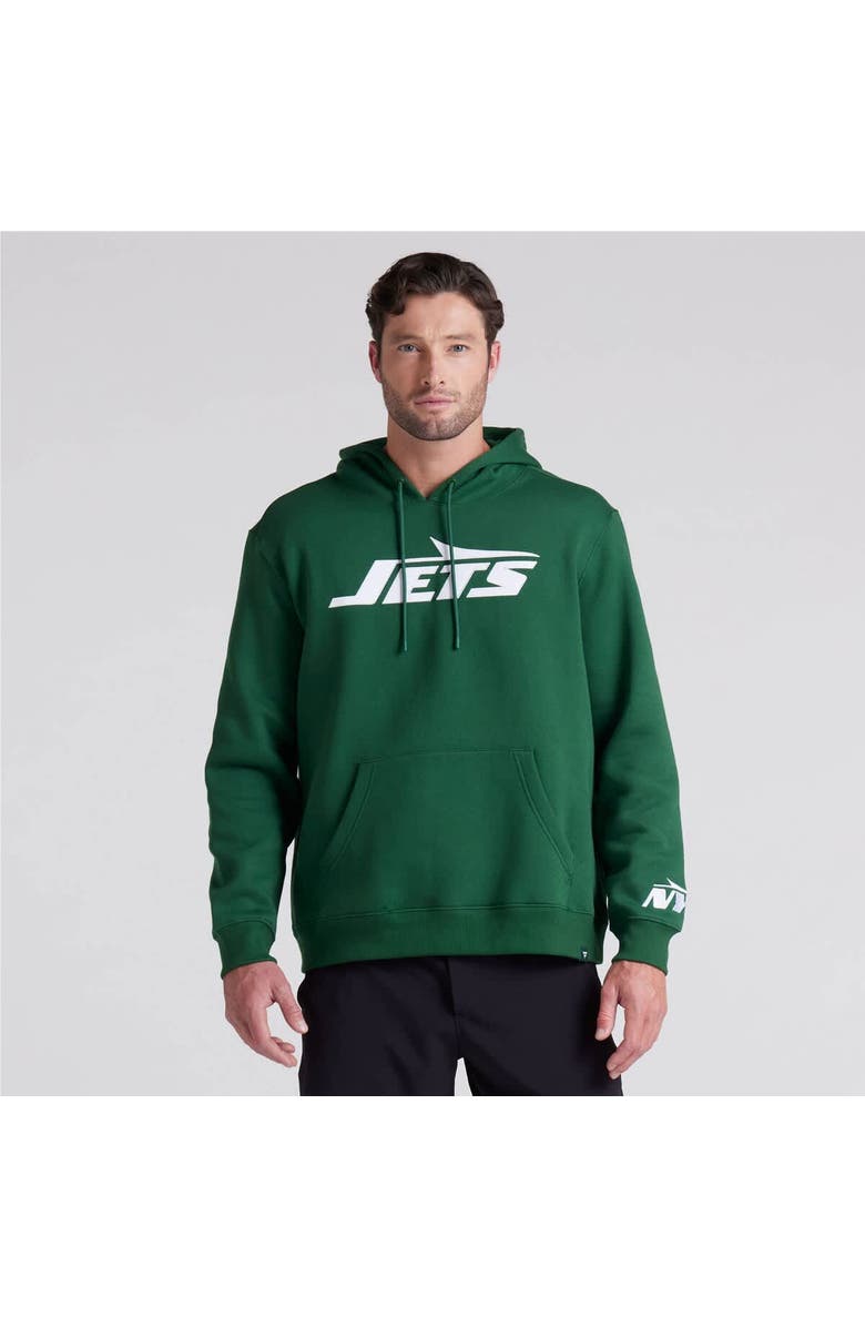 FANATICS Men's Fanatics Green New York Jets Legacy Fleece Pullover Hoodie, Alternate, color, Green
