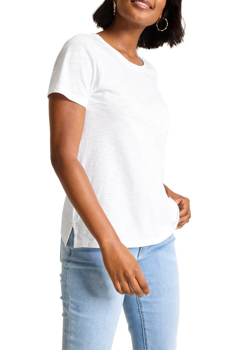 Tommy Bahama Indigo Palms Cotton T-Shirt, Main, color, White