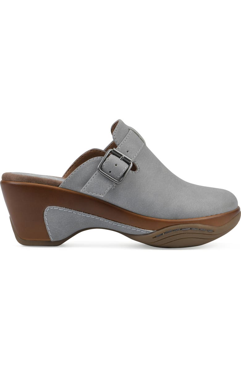 White Mountain Footwear Viewed Mule, Alternate, color, Dove Grey Smooth