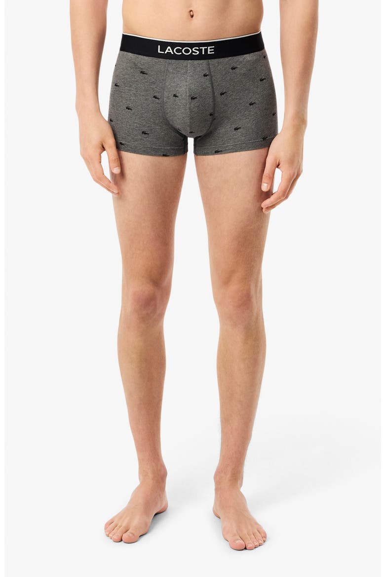 Assorted 3-Pack Stretch Cotton Trunks, Alternate, color, BLACK/ GREY CHINE/ SILVER