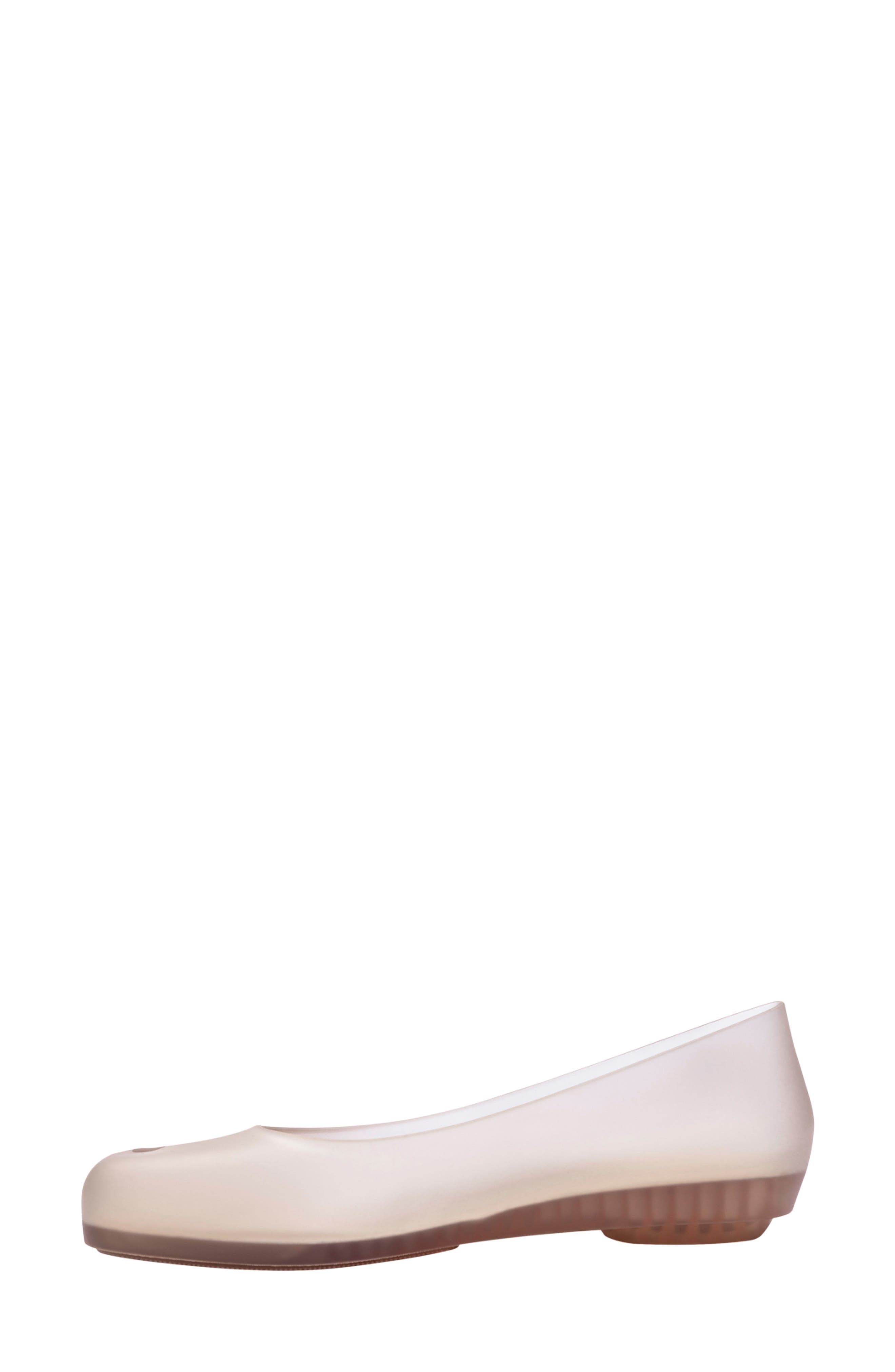 Ultragirl Futura Flat, Alternate, color, CLEAR BEIGE