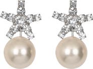Jennifer Behr Novella Faux Pearl Drop Earrings