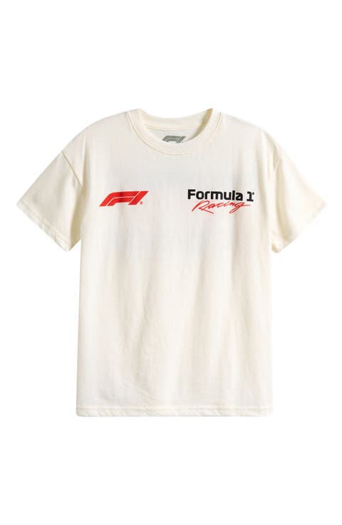 Kids' F1 Racing Championship Graphic T-Shirt