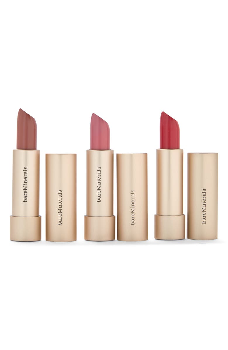 bareMinerals<sup>®</sup> Full Size Lipstick Trio, Main, color, 