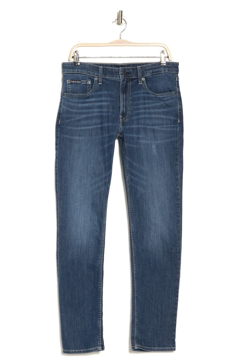 Calvin Klein Slim Fit Jeans, Alternate, color, Luster