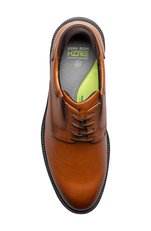 Nunn Bush Kore Hero Plain Toe Derby In Brown