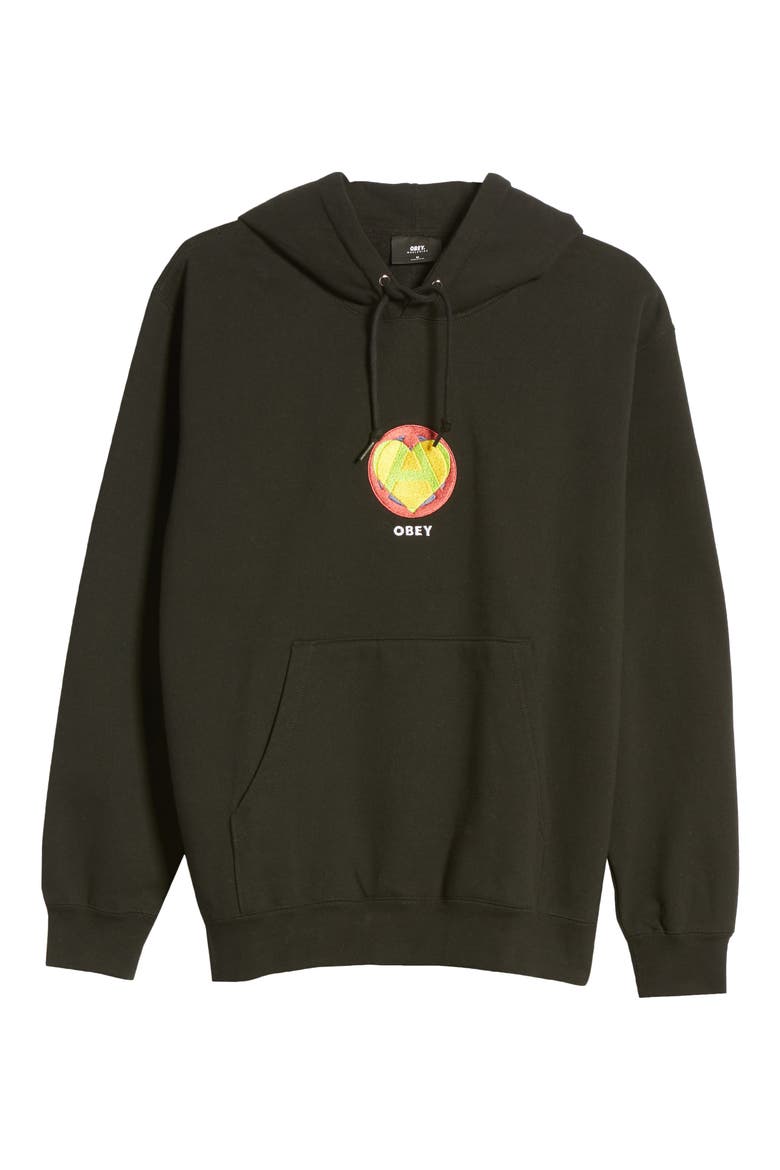 Anarchy Hoodie, Alternate, color, BLACK